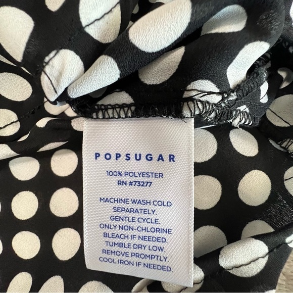 Popsugar Polka Dot Tank, Size XL - Picture 3 of 7